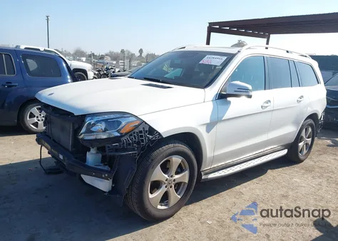 2017 Mercedes-Benz Gls 450 4Matic из США, поврежденный, VIN 4JGDF6EE9HA962063